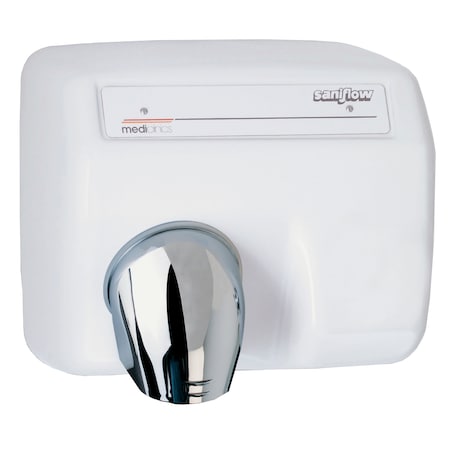 Saniflow AUTOMATIC HAND DRYER - WHITE CAST-IRON E85A-UL